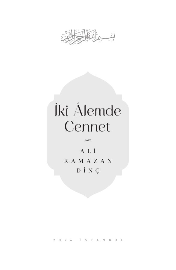 İki Alemde Cennet kitap kapağı